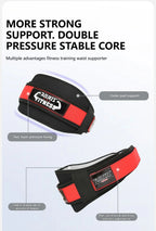 AOLIKES 1PCS New Gym Weightlifting Belt Adjustable Waist Back Support