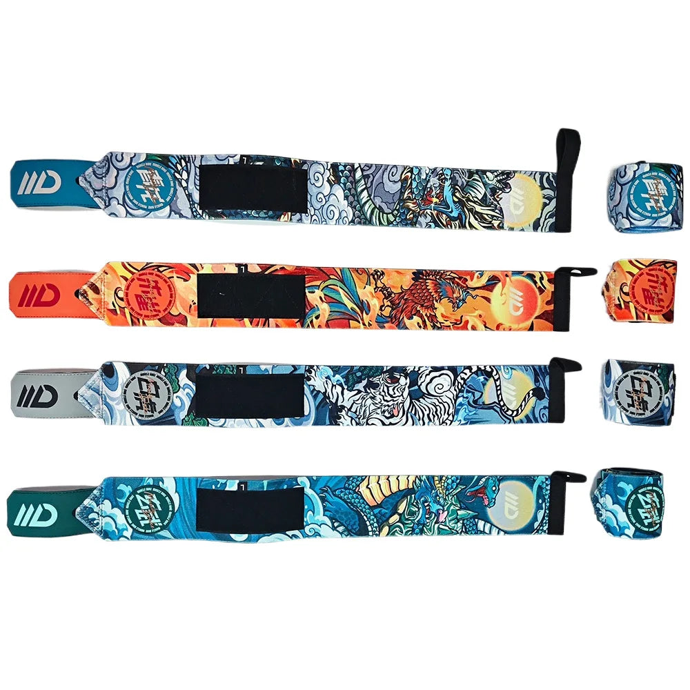 Fitness Wrist Wraps Gym Wrist Guard Sports Bench Press Strength Training Support Straps Powerlifting Weightlifting Wristband