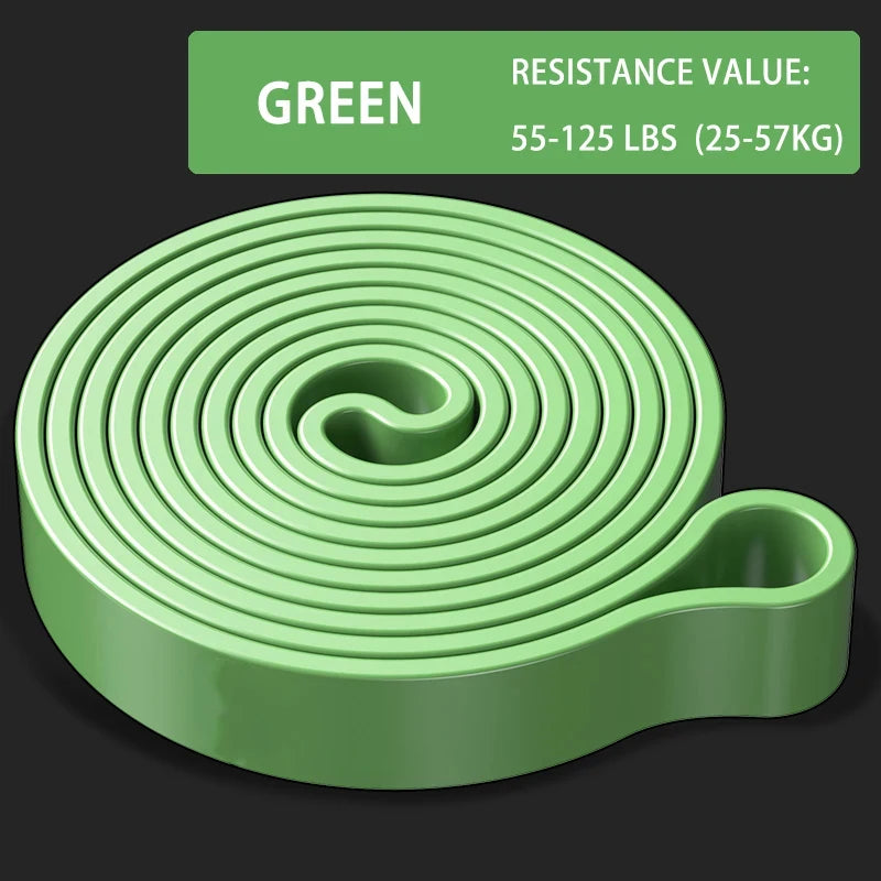 Exercise Resistance Bands Natural Latex Elastic Rubber