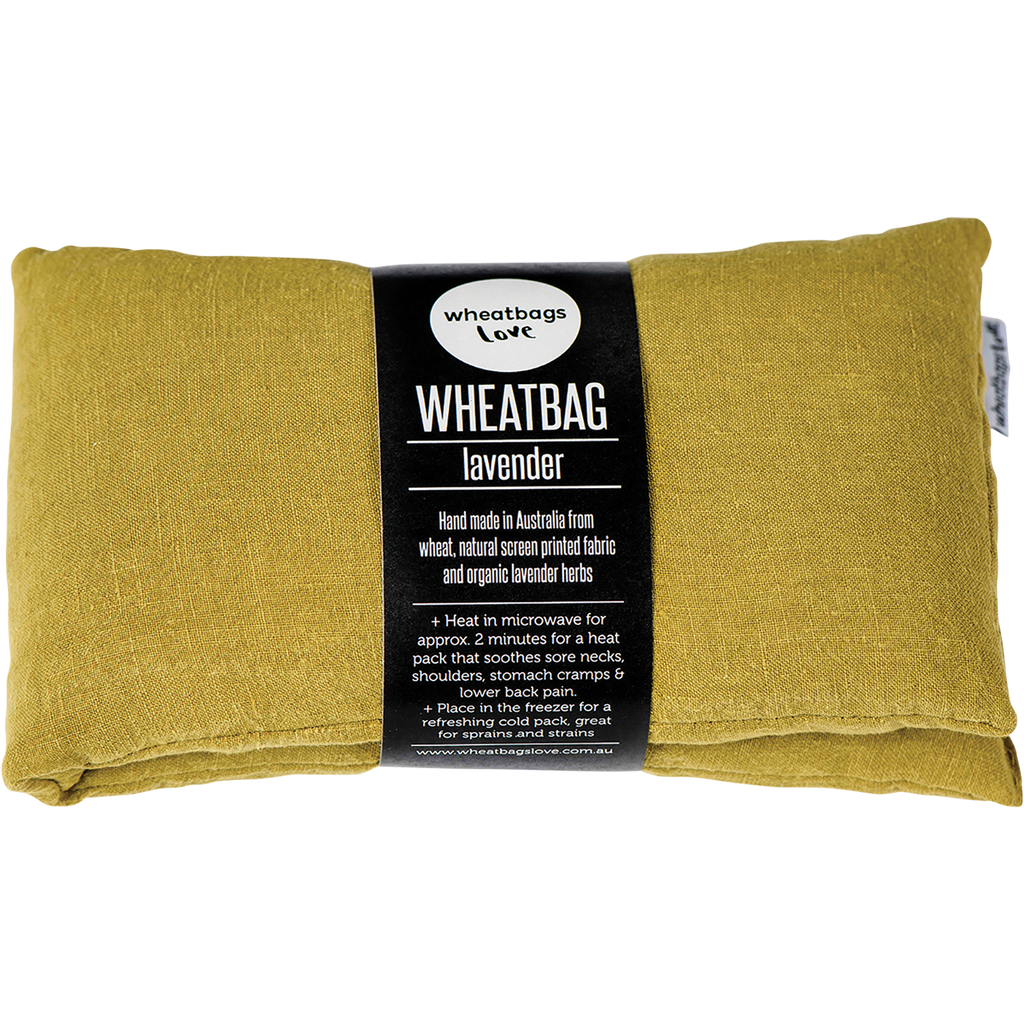 Wheatbag Luxe Linen Pistachio Lavender Scented